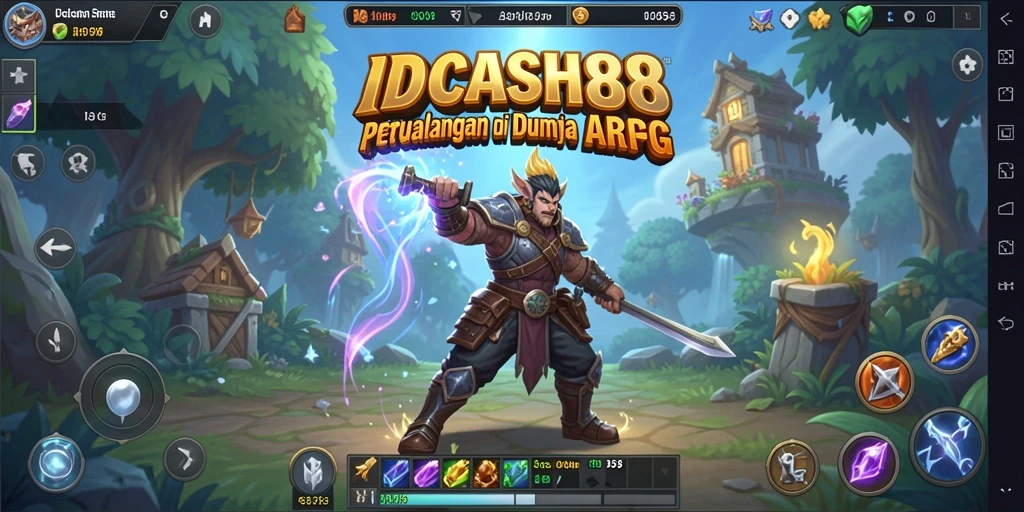 Gameplay mendebarkan dengan aksi seru di IDCASH88.