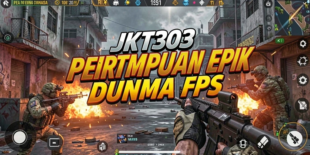 Tangkapan layar dari gameplay mendebarkan JKT303 yang penuh aksi.