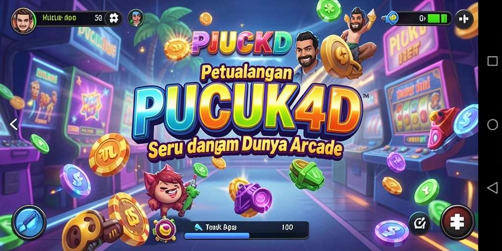 Tampilan gameplay seru dan tantangan dalam PUCUK4D.