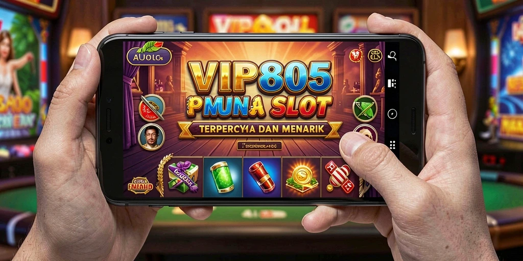 Screenshot gameplay VIP805 menampilkan tampilan menarik permainan Slot.