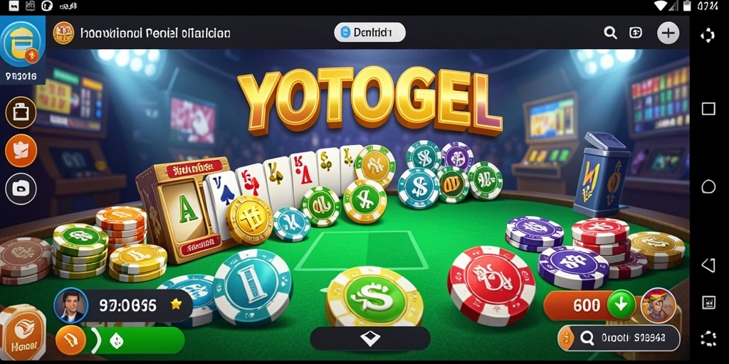 Tampilan gameplay YOTOGEL yang menarik dan interaktif